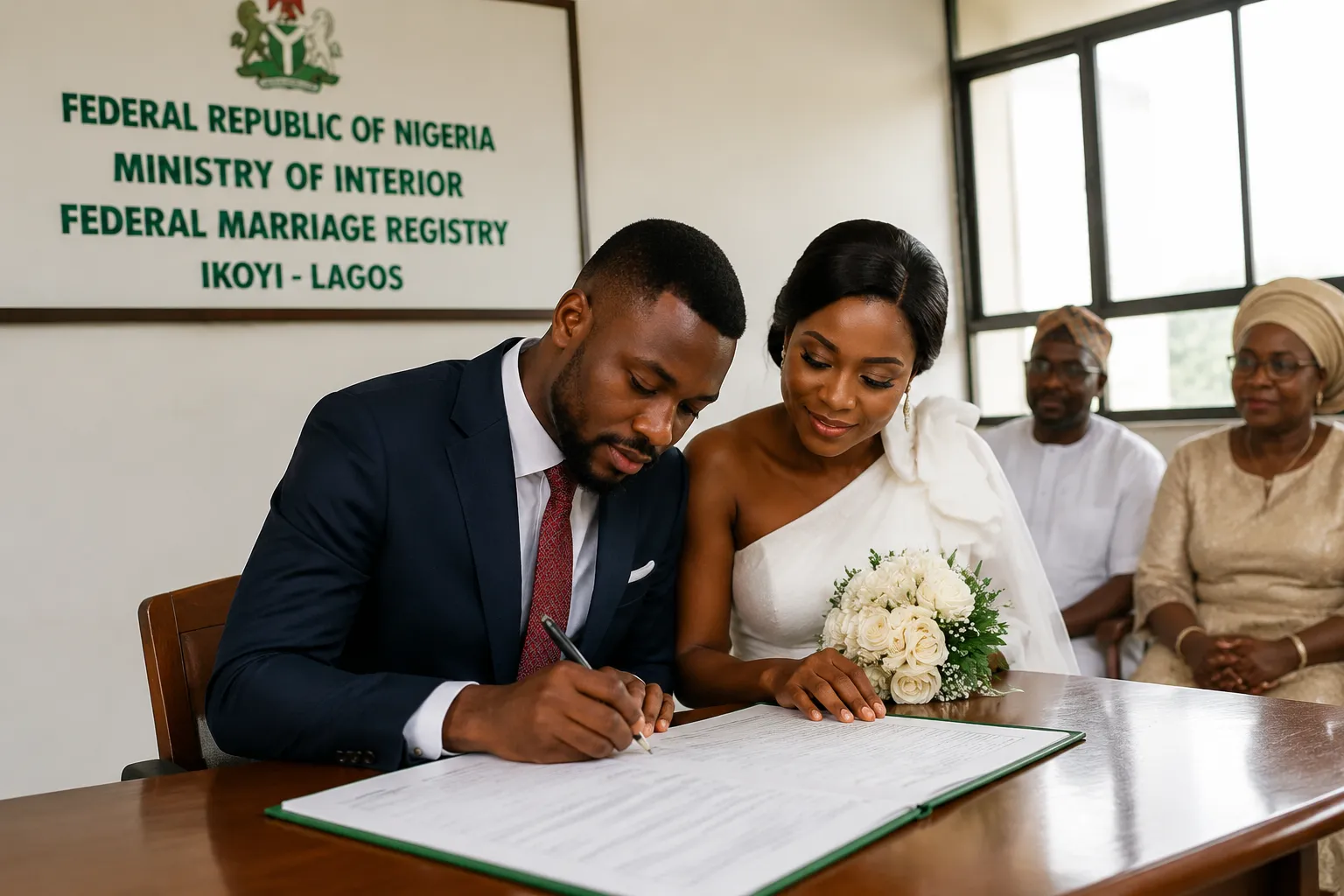 Nigerian Civil and Registry Wedding Planning